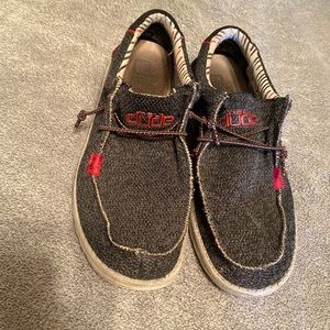 Hey Dude | Wally Sox - Neon High Risk Red